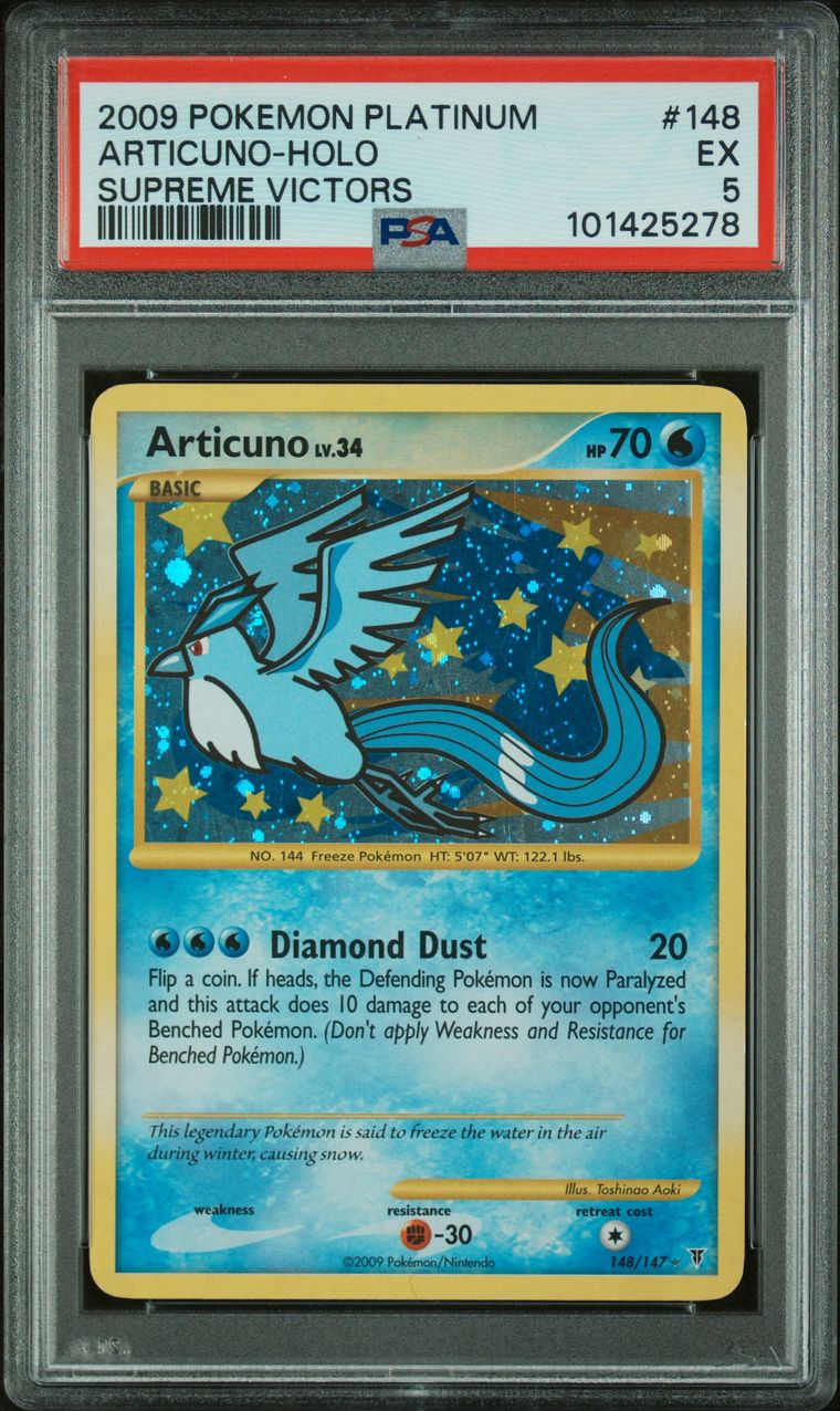 Articuno - 148/147 - Secret Rare - PSA 5
